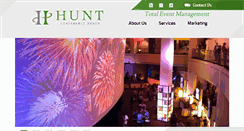 Desktop Screenshot of huntconferencegroup.com